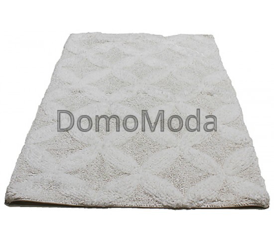 Коврик для ванной Indian Handmade Hobby RIS-BTH-5242 WHITE - высокое качество по лучшей цене в Украине